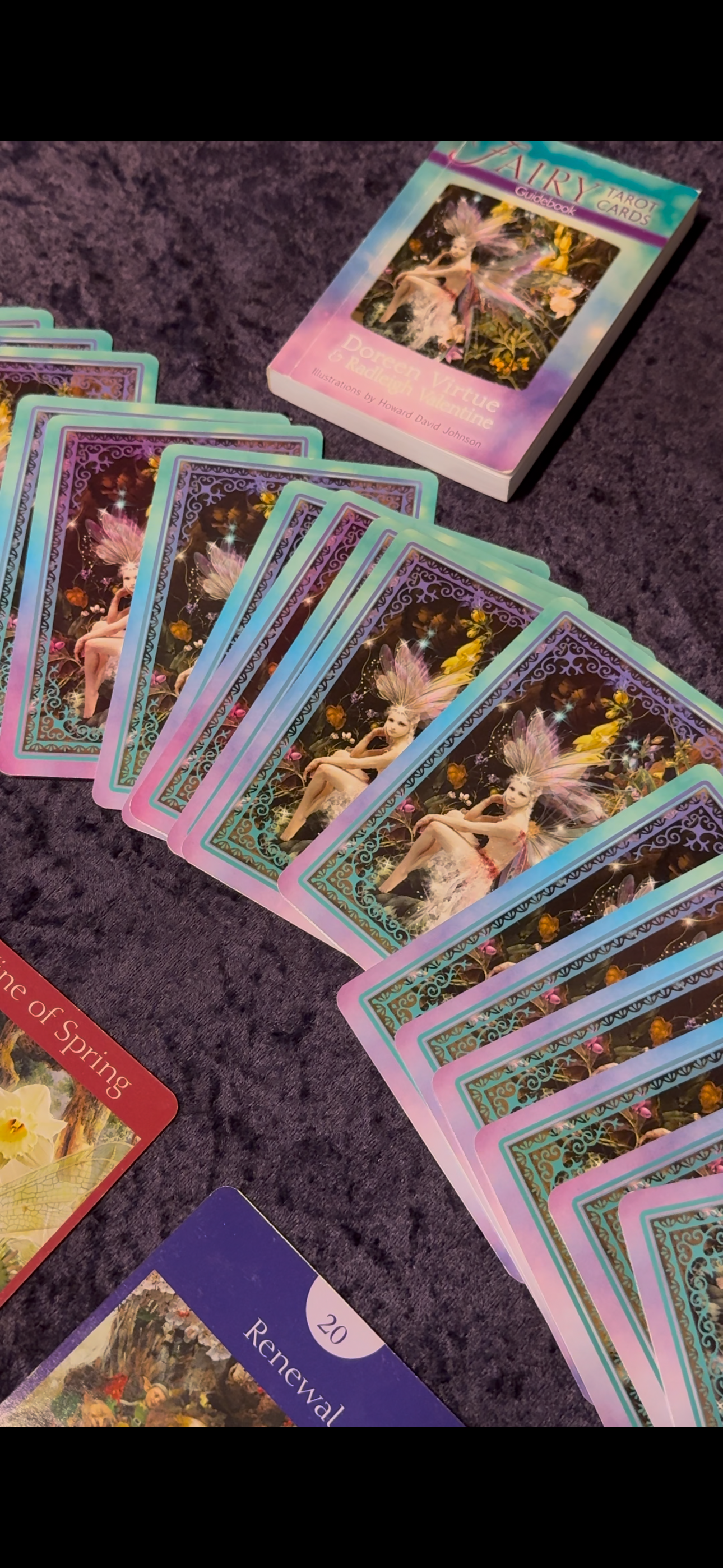 Fairy Tarot Cards: A 78-Card Deck and Guidebook ( display stock)