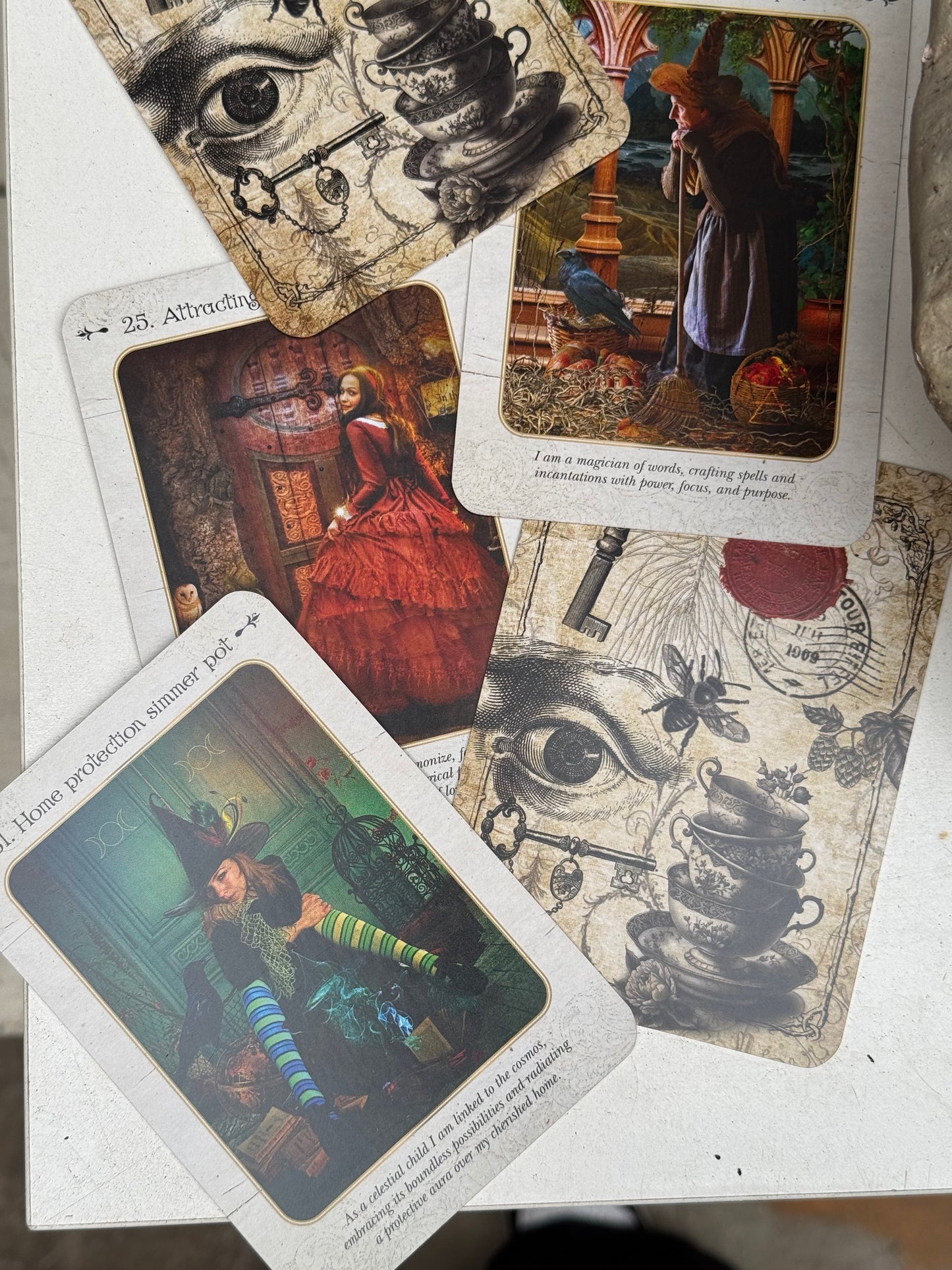 Kitchen Witch Oracle Spells, incantations and natural remedies