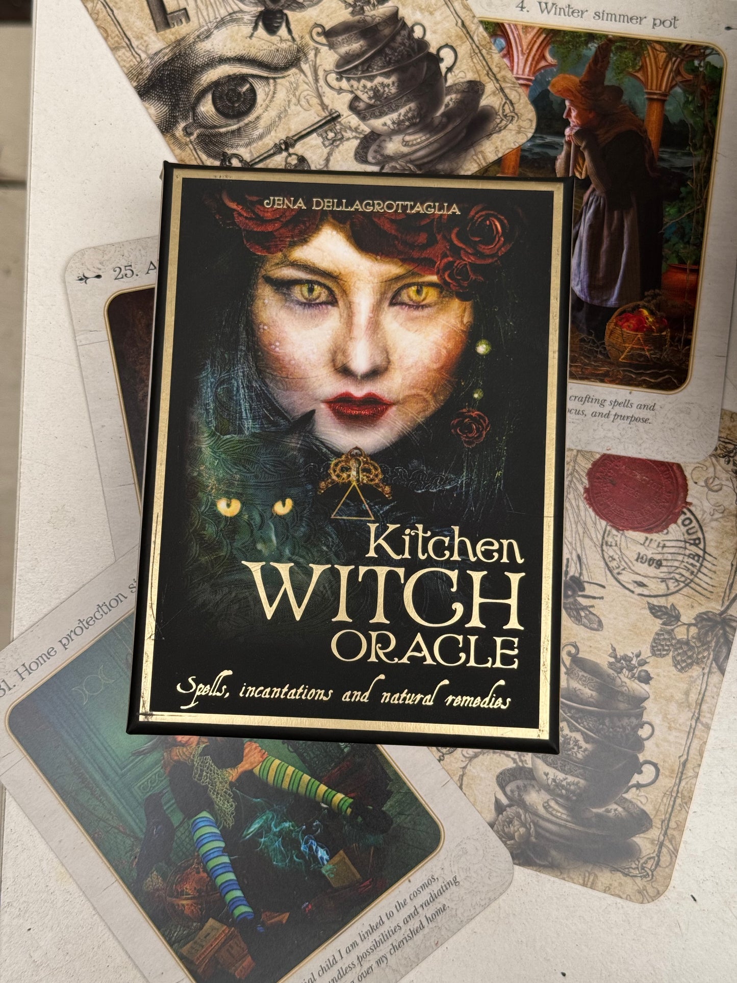 Kitchen Witch Oracle Spells, incantations and natural remedies