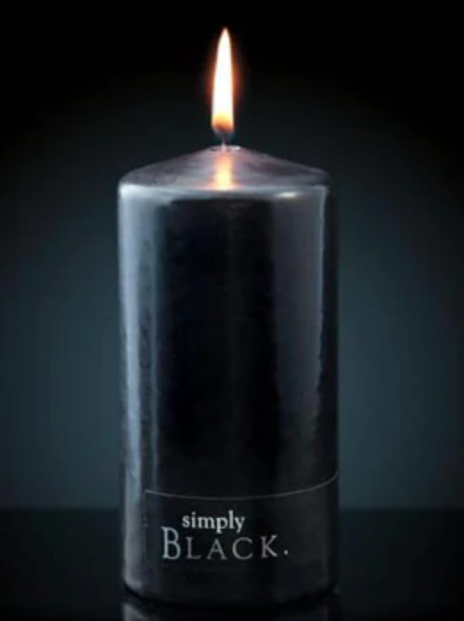 Simply Black Candles