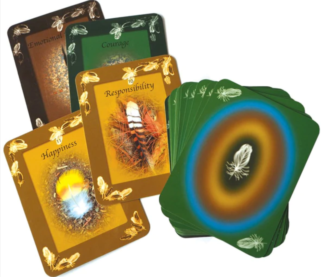 Australian feather magic oracle cards
