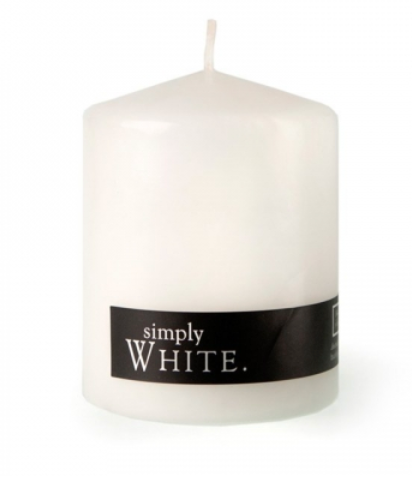 Simply White Candles
