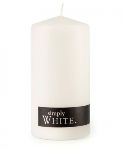 Simply White Candles
