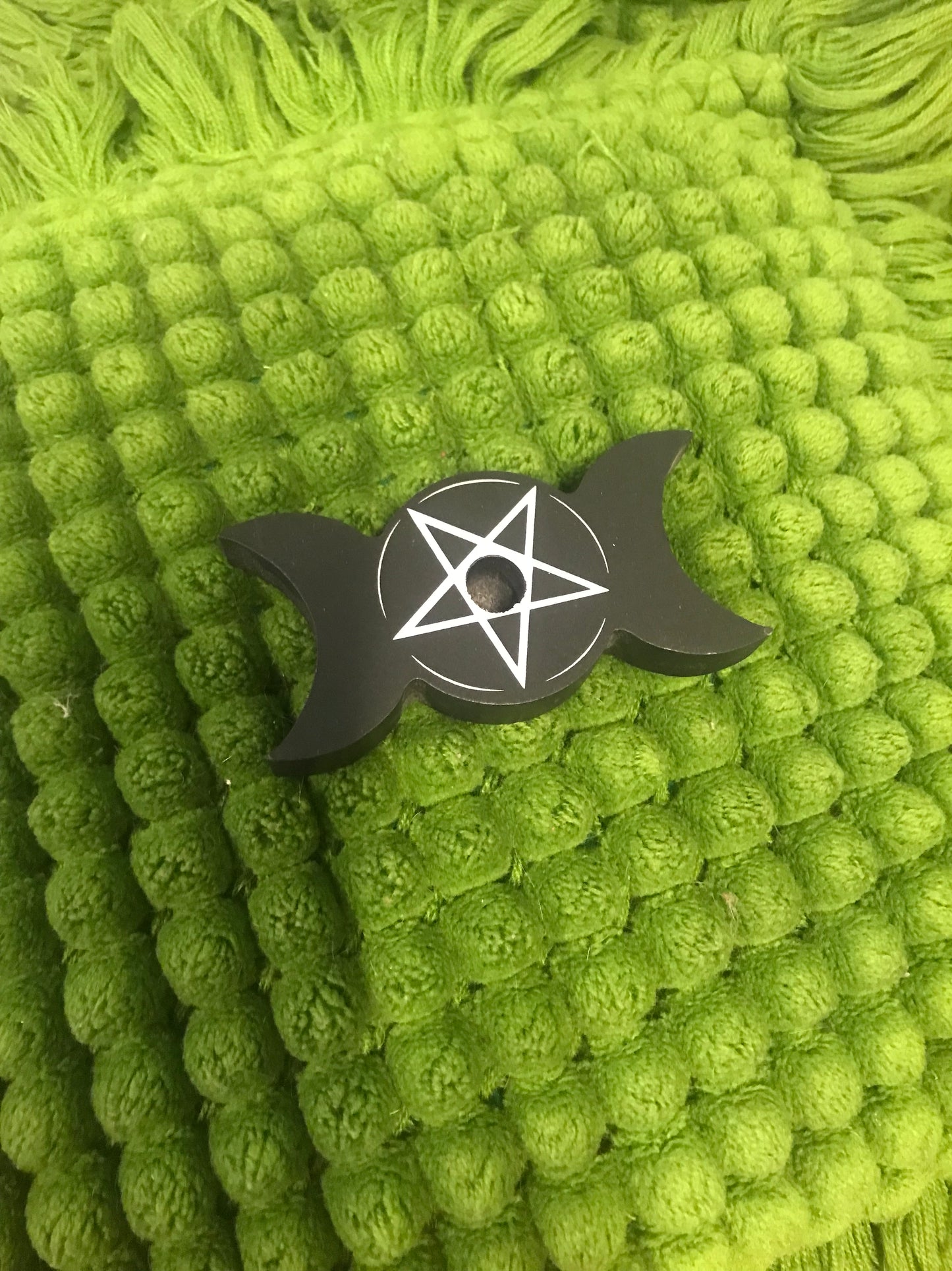 Triple Moon candle holder