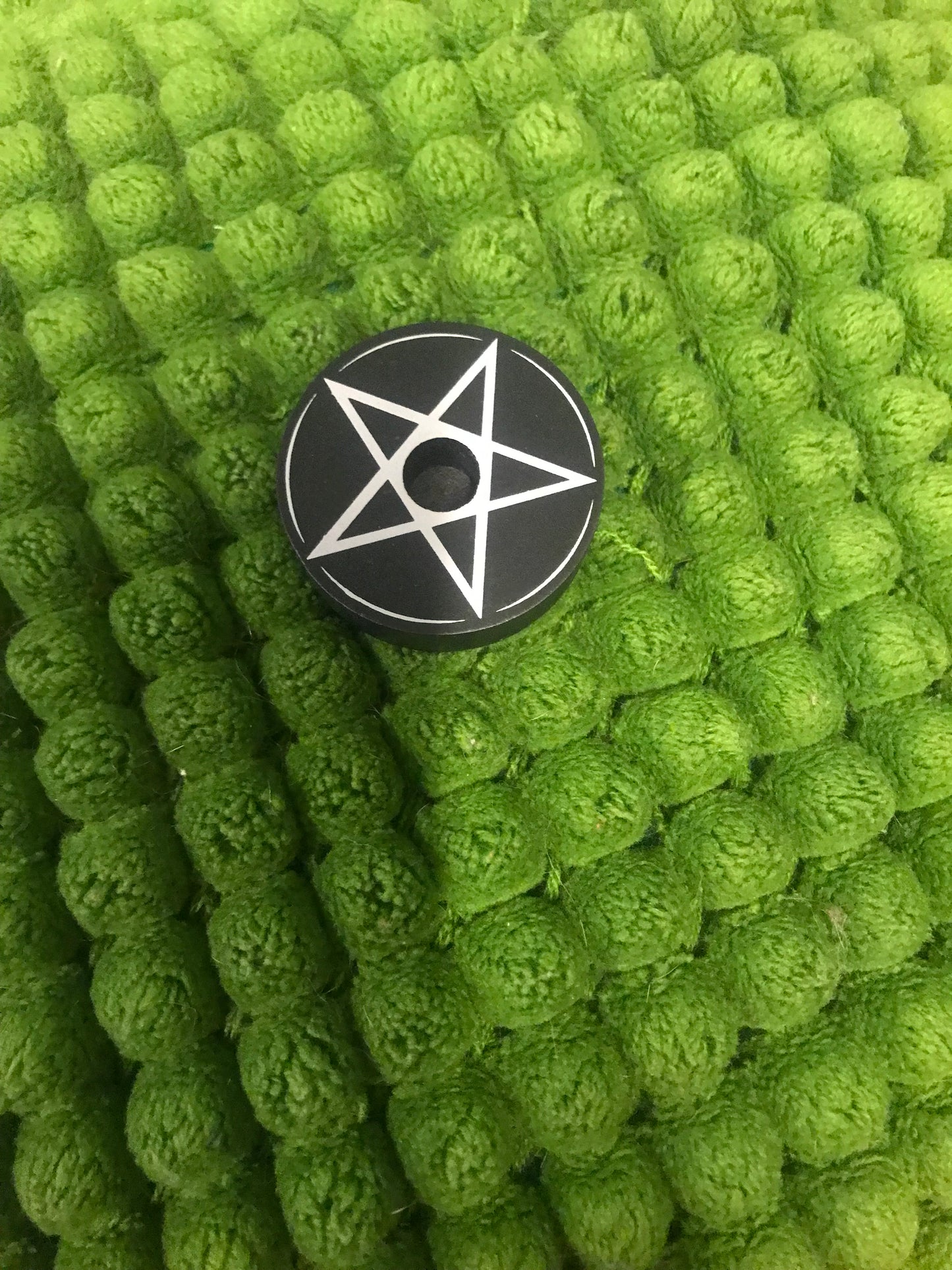 Pentagram candle holder ( fits wish candle)