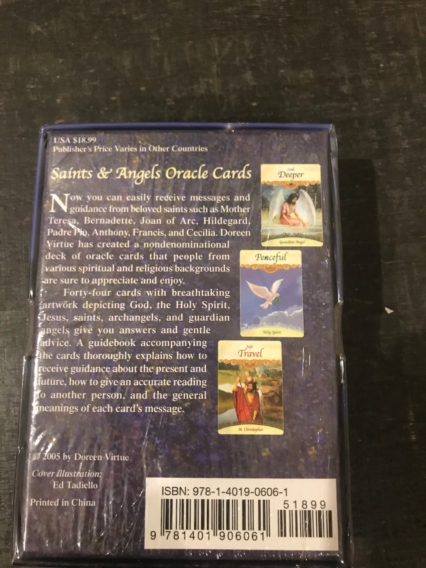ORIGINAL – Rare – Saints & Angels Oracle Cards by Doreen Virtue – Out of Print – 2005 Collectors Edition