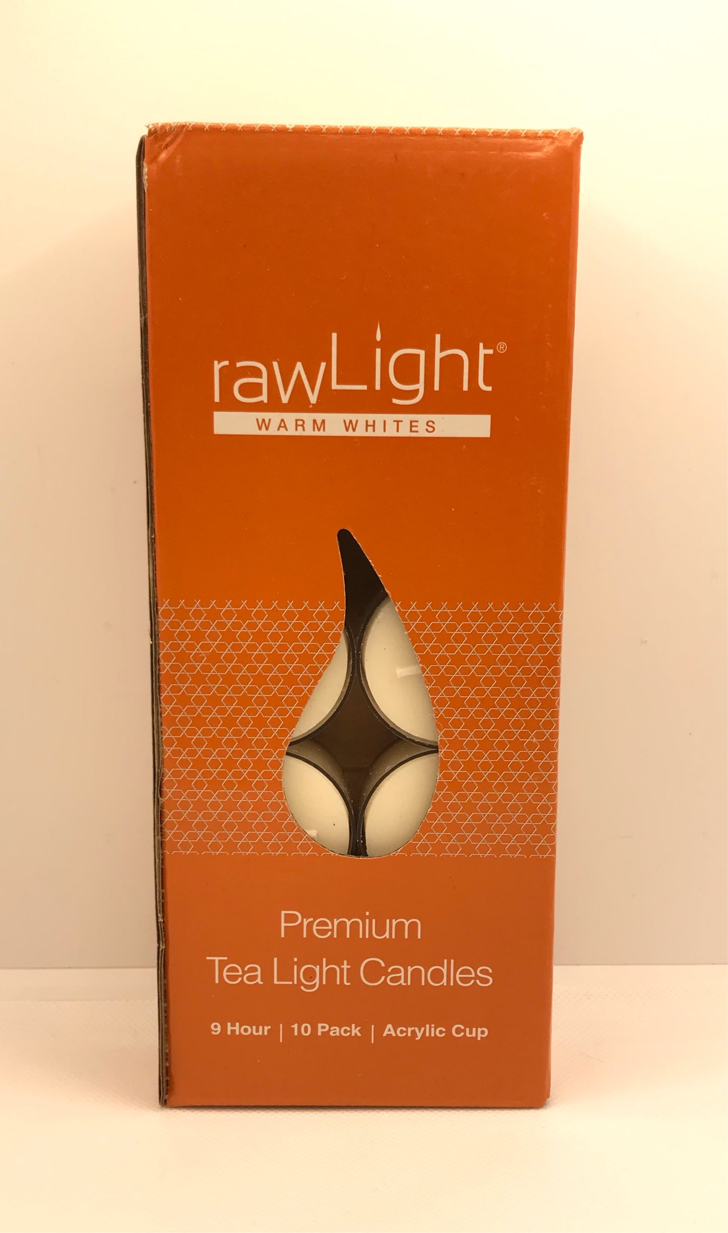 Raw Light Premium Tea Light Candles 10 Pack