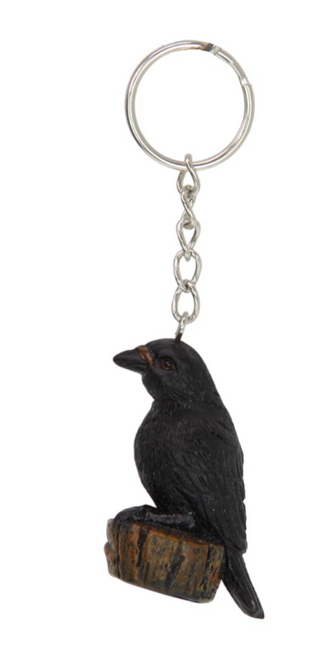 Raven Keychain