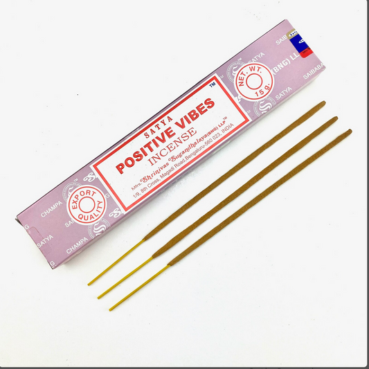 Positive Vibes - Satya Incense Sticks 15g