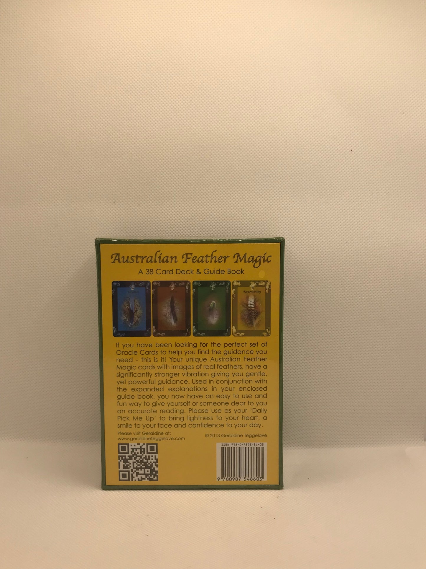 Australian feather magic oracle cards