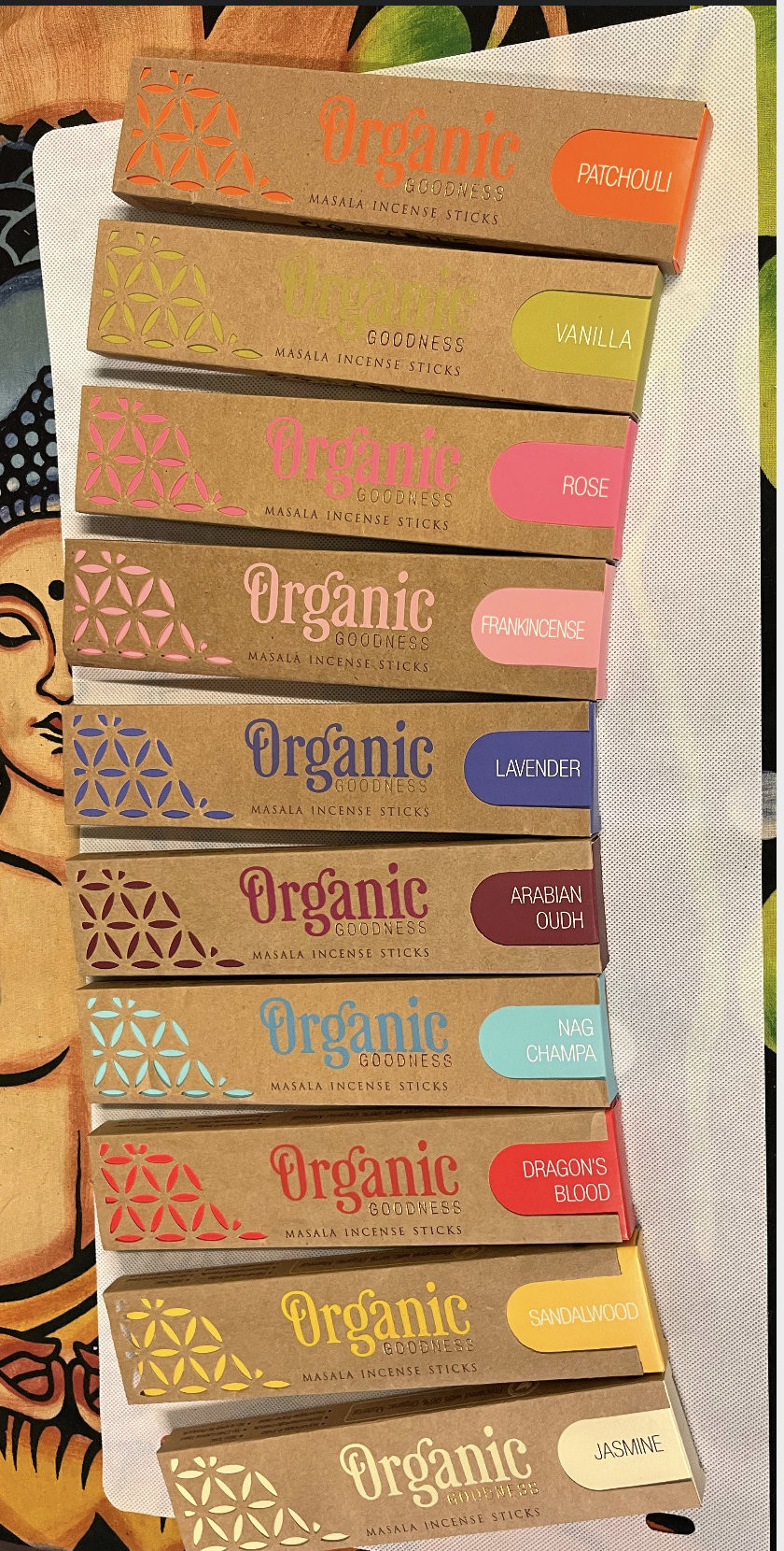 Organic Goodness Insence sticks